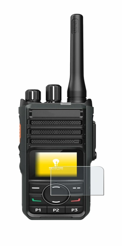 Image of the device Hytera HP565 with a wide variety of screen protectors.