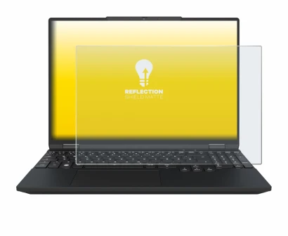 Image of the device Tuxedo InfinityBook Max 15 Gen 10 with a wide variety of screen protectors.