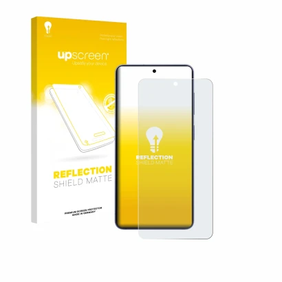 Front side of a product packaging with the brand logo upscreen. Next to it is the device Samsung Galaxy S26 shown with the cor