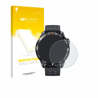 Front side of a product packaging with the brand logo upscreen. Next to it is the device Xiaomi Mibro GS Pro 2 shown with the