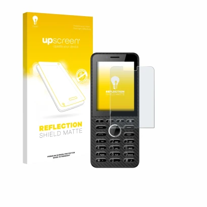 Front side of a product packaging with the brand logo upscreen. Next to it is the device Energizer E288S shown with the corres