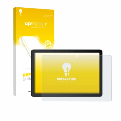 Front side of a product packaging with the brand logo upscreen. Next to it is the device Hotwav Pad 12 shown with the correspo