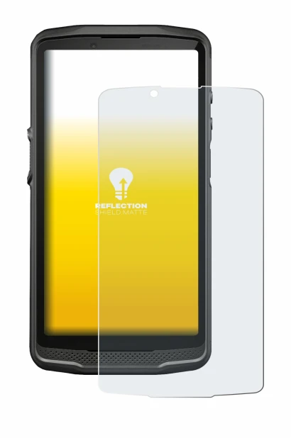 Image of the device Crosscall Core M6 with a wide variety of screen protectors.