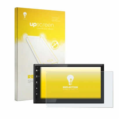 Front side of a product packaging with the brand logo upscreen. Next to it is the device Kenwood DMX5023DAB shown with the cor