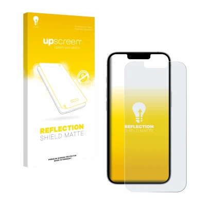 Front side of a product packaging with the brand logo upscreen. Next to it is the device Apple iPhone 17e shown with the corre