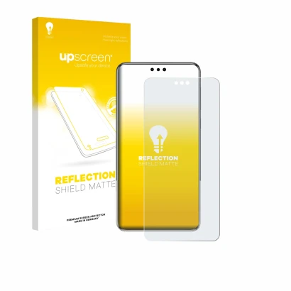 Front side of a product packaging with the brand logo upscreen. Next to it is the device Huawei Mate 60 Pro Plus shown with th