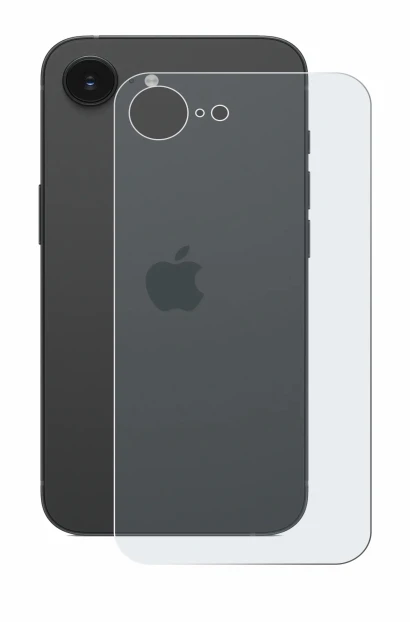 Image of the device Apple iPhone 17e (Back) with a wide variety of screen protectors.