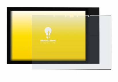 Image of the device Shelly Wall Display XL with a wide variety of screen protectors.