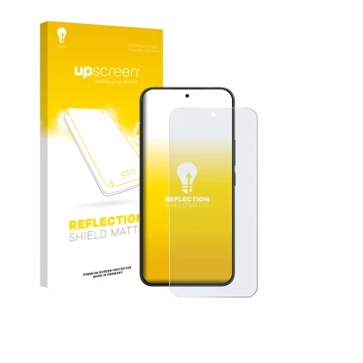 Front side of a product packaging with the brand logo upscreen. Next to it is the device Xiaomi Poco X8 Pro Max shown with the