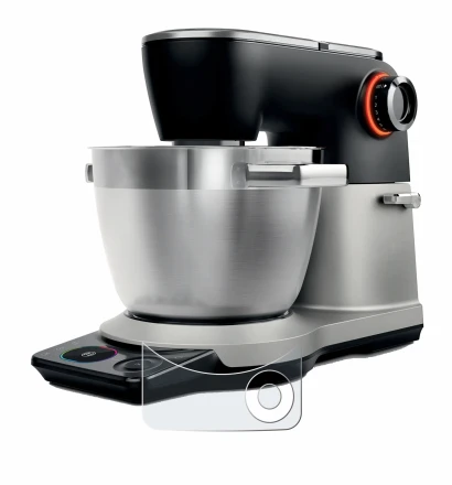 Image of the device Bosch MUMS8Z with a wide variety of screen protectors.