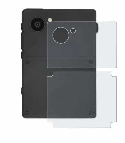 Image of the device Light Phone 3 (Back) with a wide variety of screen protectors.
