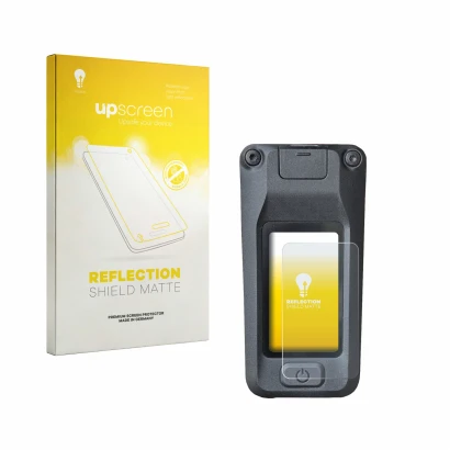 Front side of a product packaging with the brand logo upscreen. Next to it is the device Amflow DJI Avinox shown with the corr