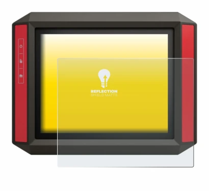 Image of the device Müller Elektronik TRACK‑Guide III with a wide variety of screen protectors.