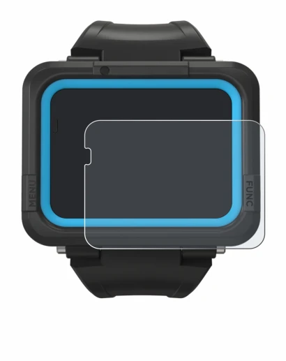Image of the device Shearwater PEREGRINE dive computer with a wide variety of screen protectors.