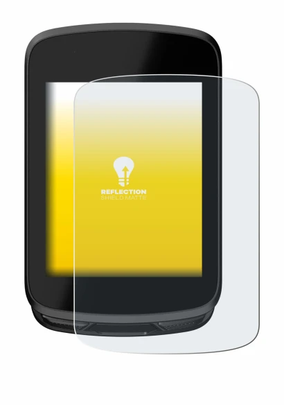 Image of the device Magene C606 Pro with a wide variety of screen protectors.