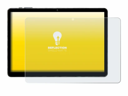 Image of the device Mentume K50 10.1" with a wide variety of screen protectors.