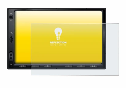 Image of the device Atoto A5LG2A7T 7" with a wide variety of screen protectors.