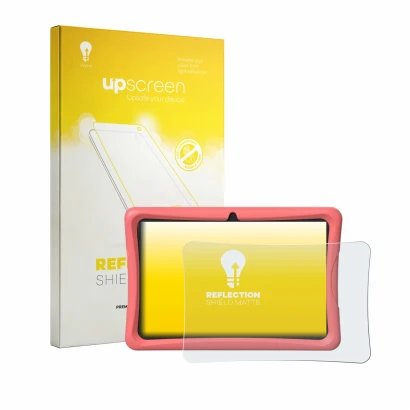 Front side of a product packaging with the brand logo upscreen. Next to it is the device Tabwee K10 shown with the correspondi