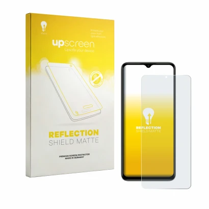 Front side of a product packaging with the brand logo upscreen. Next to it is the device Itel Zeno 100 shown with the correspo