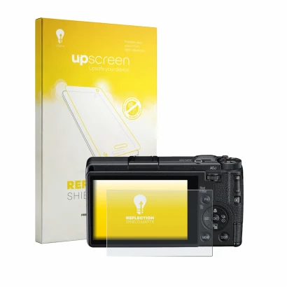 Front side of a product packaging with the brand logo upscreen. Next to it is the device Ricoh GR IV Monochrome shown with the