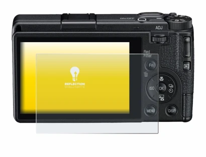 Image of the device Ricoh GR IV Monochrome with a wide variety of screen protectors.