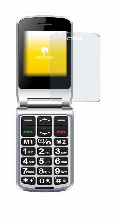Image of the device Sweetlink F1PLUS with a wide variety of screen protectors.