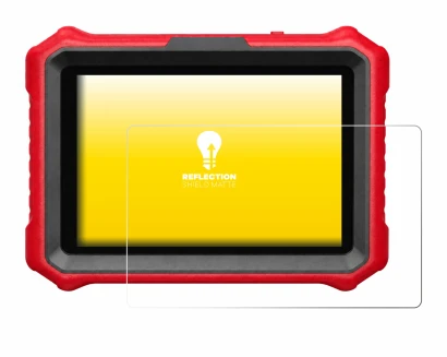 Image of the device KINGBOLEN K8 Pro with a wide variety of screen protectors.