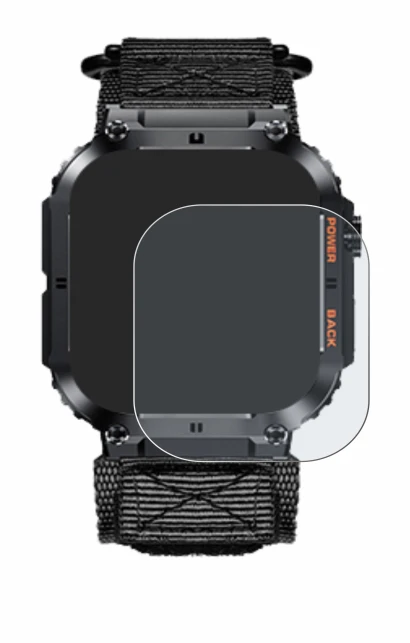 Image of the device Megalith K57PRO with a wide variety of screen protectors.