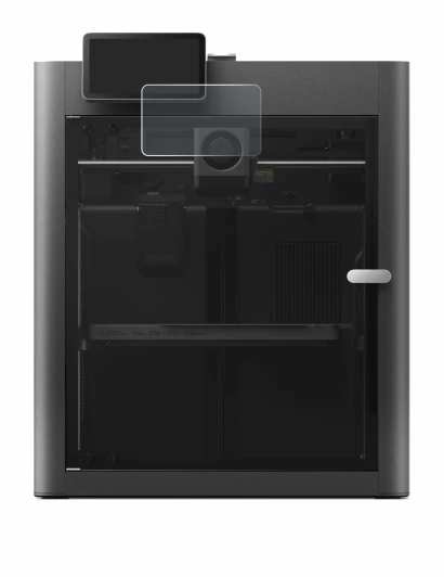 Image of the device Bambu Lab X2D with a wide variety of screen protectors.
