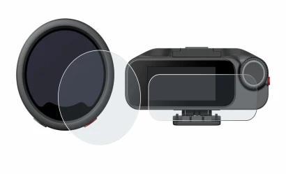 Image of the device Insta360 Mic Pro TX + RX with a wide variety of screen protectors.