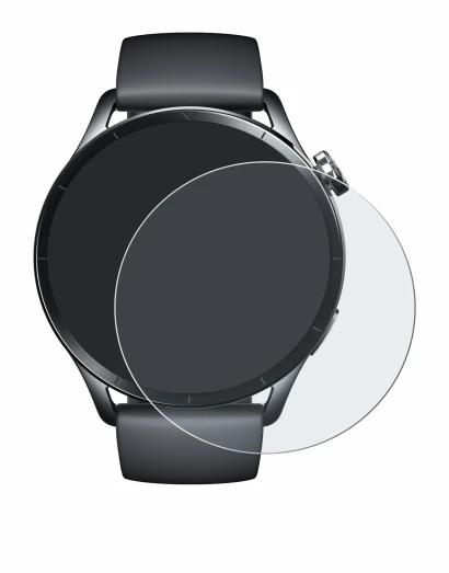 Image of the device Xiaomi Watch S5 with a wide variety of screen protectors.