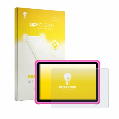 Front side of a product packaging with the brand logo upscreen. Next to it is the device FASTWD L231-EEA 10.1" shown with the