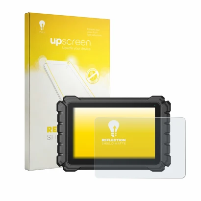 Front side of a product packaging with the brand logo upscreen. Next to it is the device Topdon One shown with the correspondi