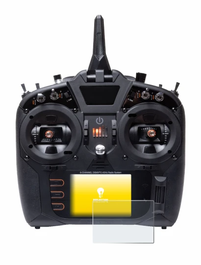 Image of the device Spektrum NX8 Plus with a wide variety of screen protectors.