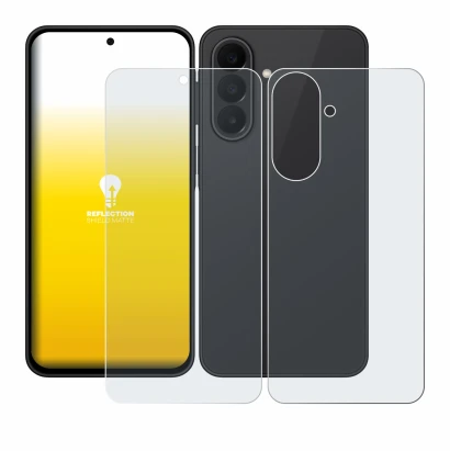 Image of the device Samsung Galaxy A27 5G (Front+Back) with a wide variety of screen protectors.