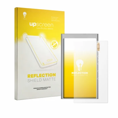 Front side of a product packaging with the brand logo upscreen. Next to it is the device Hifi Walker H20 Ultra shown with the