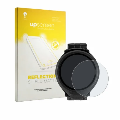Front side of a product packaging with the brand logo upscreen. Next to it is the device Mares Puck Lite shown with the corres