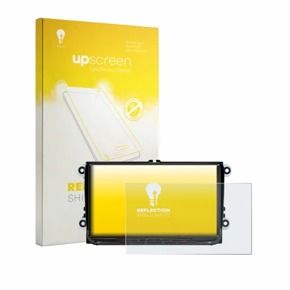 Front side of a product packaging with the brand logo upscreen. Next to it is the device Xtrons ID90MTVL shown with the corres