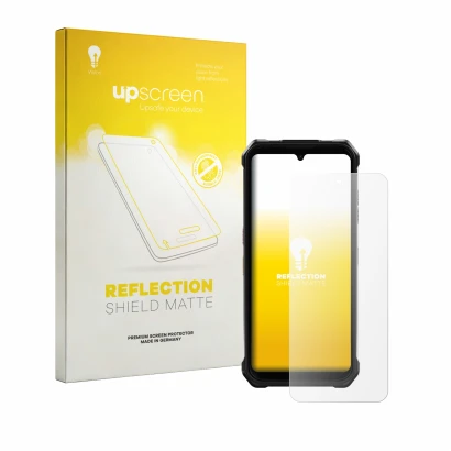 Front side of a product packaging with the brand logo upscreen. Next to it is the device Fossibot F110L shown with the corresp