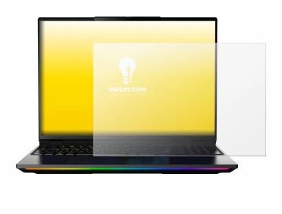 Image of the device MEDION Erazer Beast 16 X15 with a wide variety of screen protectors.
