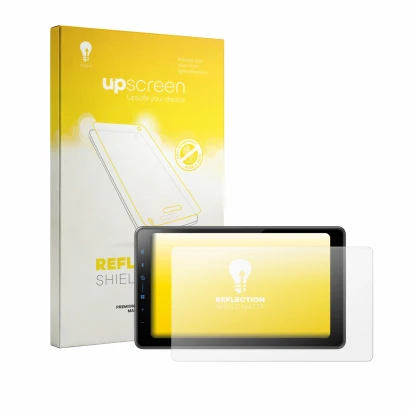 Front side of a product packaging with the brand logo upscreen. Next to it is the device Pioneer SPH-EVO98DAB-UNI shown with t