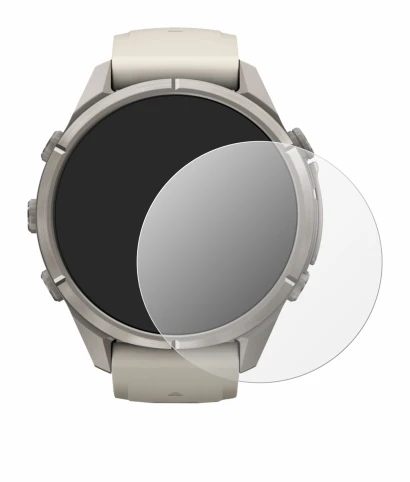 Image of the device Garmin Fenix 9 Pro (43 mm) with a wide variety of screen protectors.