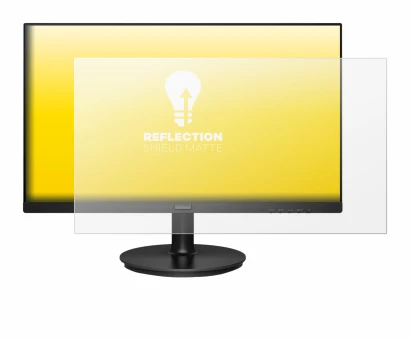 Image of the device Philips 221v8 with a wide variety of screen protectors.
