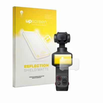 Front side of a product packaging with the brand logo upscreen. Next to it is the device Insta360 Luna Pro shown with the corr