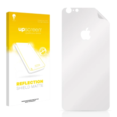 Front side of a product packaging with the brand logo upscreen. Next to it is the corresponding screen protector.