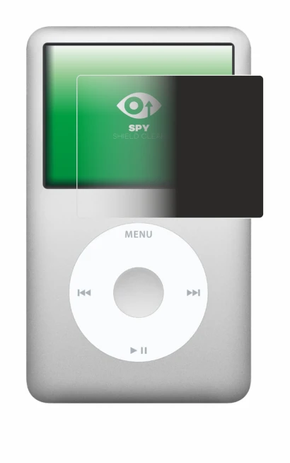 Image of the device Apple iPod classic 160 GB (7th Gen.) with a wide variety of screen protectors.