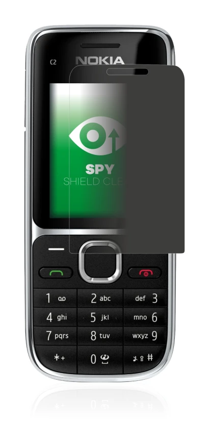 Image of the device Nokia C2-01 with a wide variety of screen protectors.