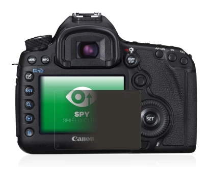 Image of the device Canon EOS 5D Mark III with a wide variety of screen protectors.