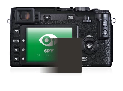 Image of the device Fujifilm X-E1 with a wide variety of screen protectors.