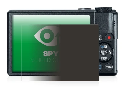 Image of the device Canon PowerShot S110 with a wide variety of screen protectors.